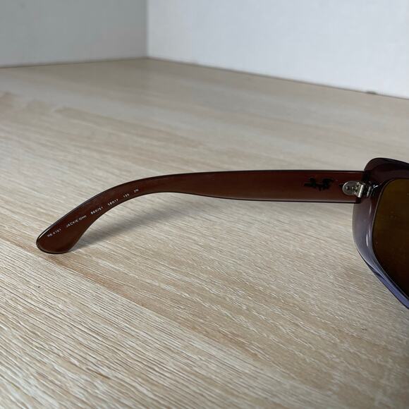 Ray-Ban RB4101 JACKIE OHH Sunglasses 860/51 2N Brown FRAMES ONLY Italy 58-17-135